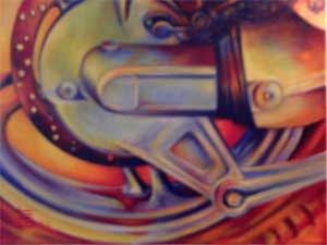ArtBikeOelLein40x50_