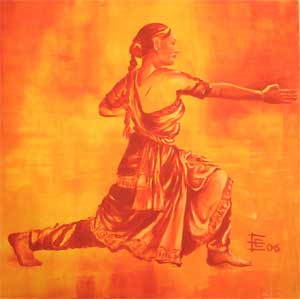 indischTaenzerin3Acryl