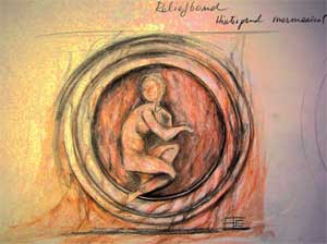 Entwurf-Reliefband