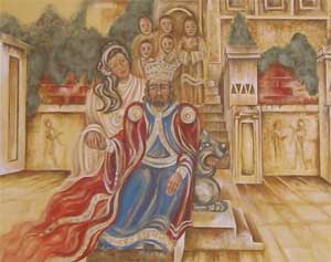 Nabucco-Wandmalerei