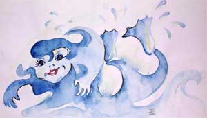 Wilma-die-Welle-Nassraum