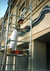 MosaikmitGlassteinen